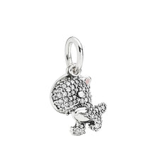 Load image into Gallery viewer, The Frostbite – Ice Dinosaur Dangle Charm