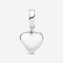 Load image into Gallery viewer, The Heartbeat – Freehand Heart Dangle Charm