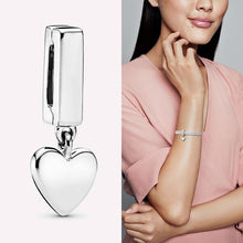 Load image into Gallery viewer, The Heartbeat – Heart Dangle Clip Charm