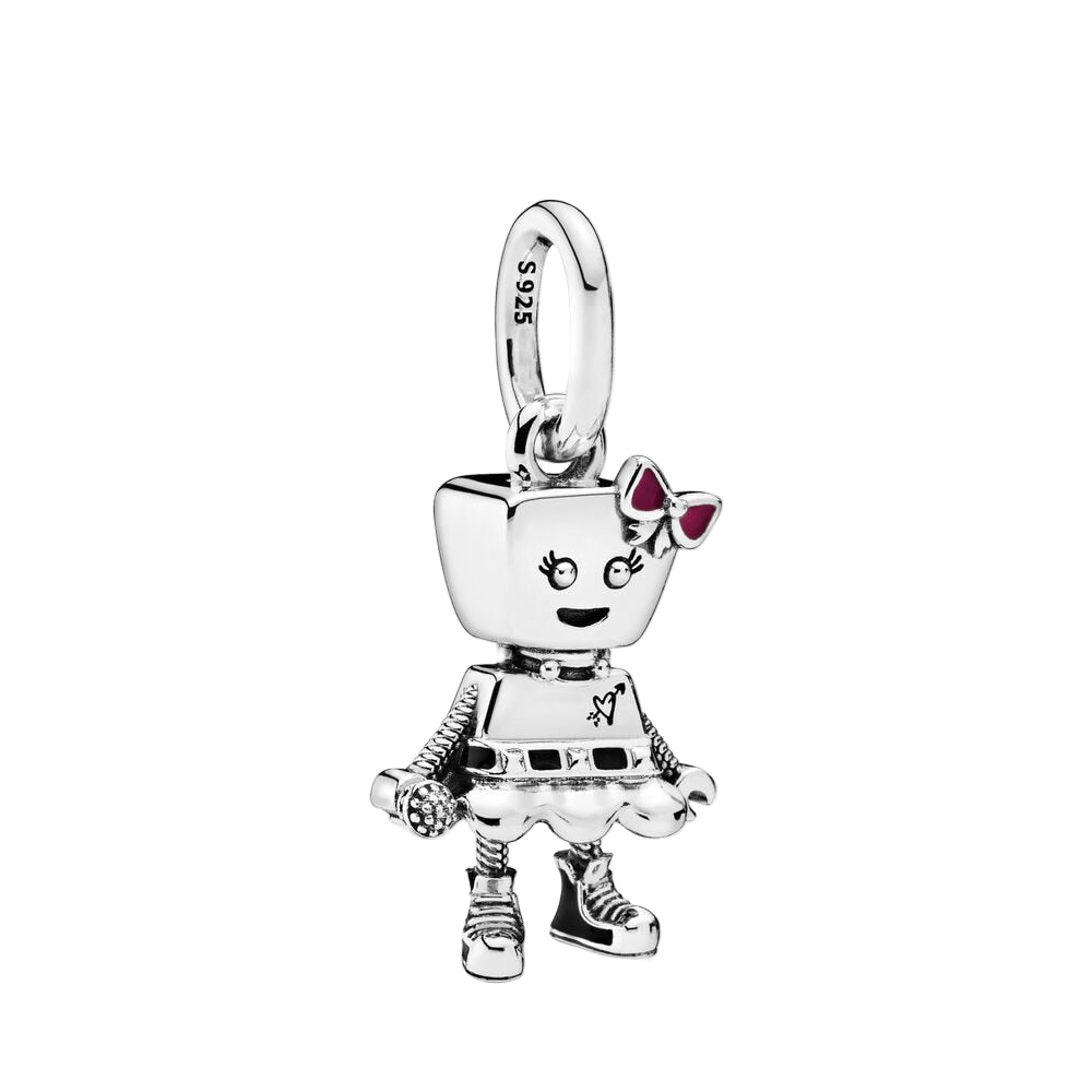 The Bella Bot Dangle Charm