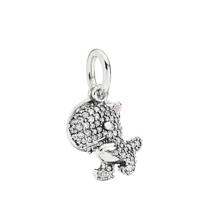 The Frostbite – Ice Dinosaur Dangle Charm
