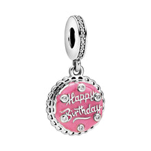Load image into Gallery viewer, The Celebration – Pink Birthday Cake Dangle Charm
