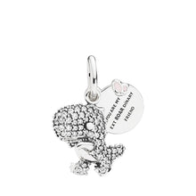 Load image into Gallery viewer, The Frostbite – Ice Dinosaur Dangle Charm
